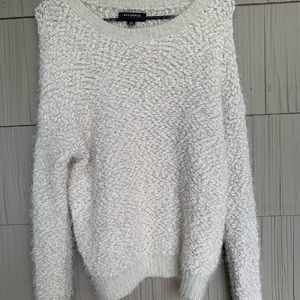 Fuzzy/Fluffy White Sweater